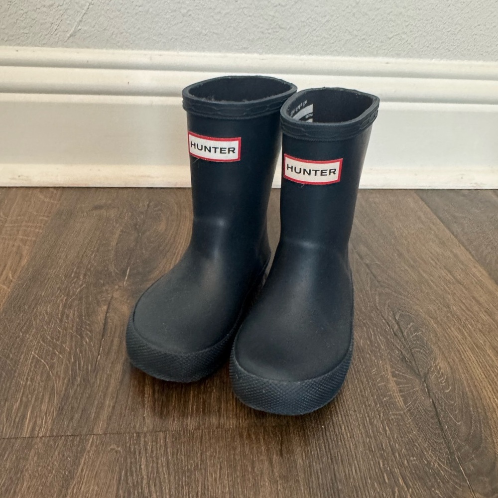 Toddler Hunter Classic Navy Waterproof Boots